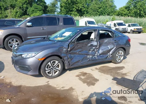 2018 Honda Civic Lx from USA, damaged, VIN 19XFC2F52JE203660